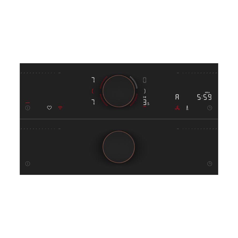 NEFF V68YYX4B0 Επαγωγική Εστία Με Ενσωματωμένο Απορροφητήρα Matt Black